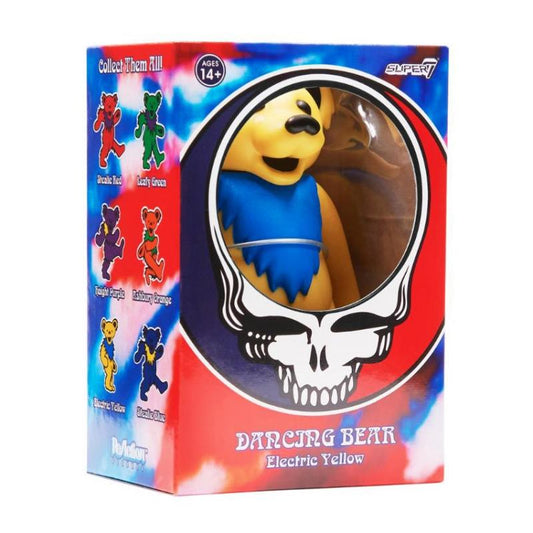 Grateful Dead ReAction Action Figure - Dancing Bear (Yellow)