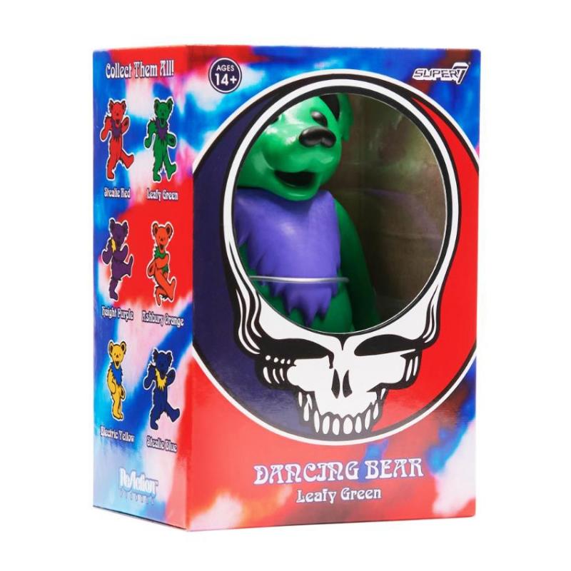 Grateful Dead ReAction Action Figure - Dancing Bear (Green)