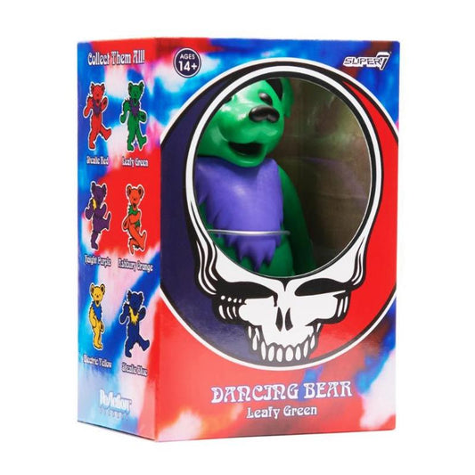 Grateful Dead ReAction Action Figure - Dancing Bear (Green)