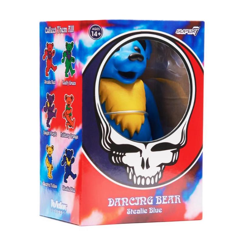Grateful Dead ReAction Action Figure - Dancing Bear (Blue)