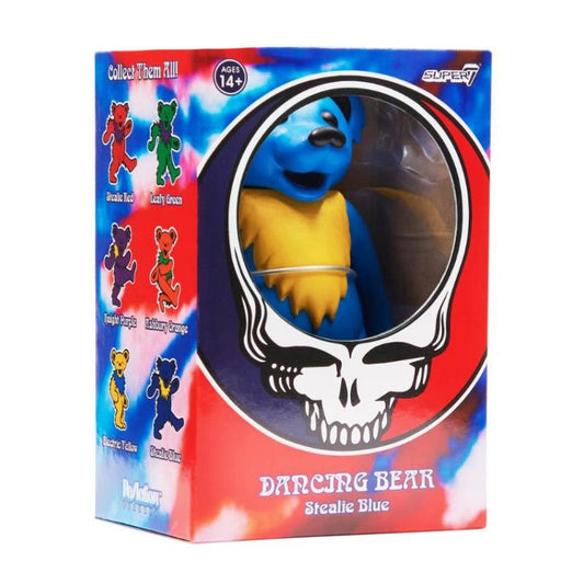 Grateful Dead ReAction Action Figure - Dancing Bear (Blue)