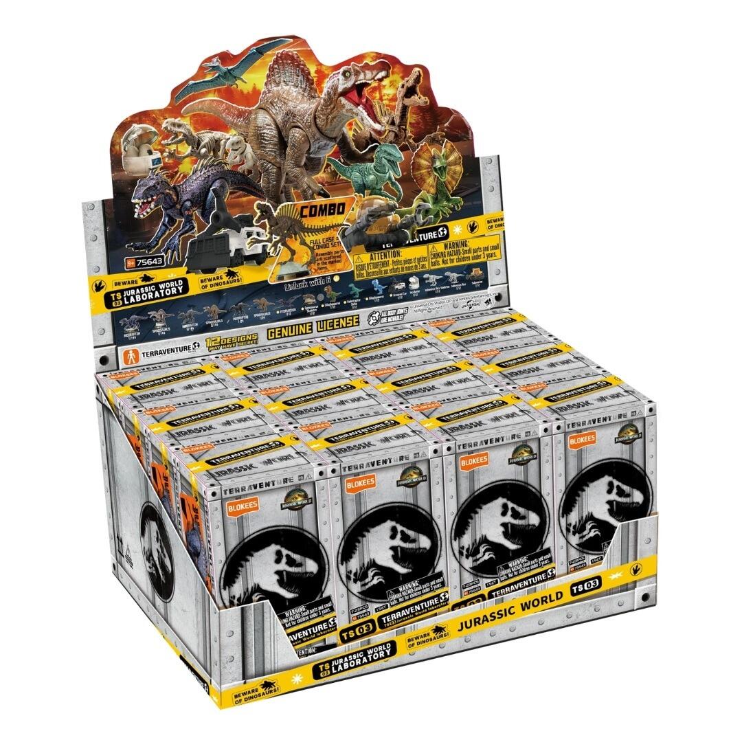 Jurassic World Terraventure TS-03 Blokees Model Kit - Jurassic World Labratory