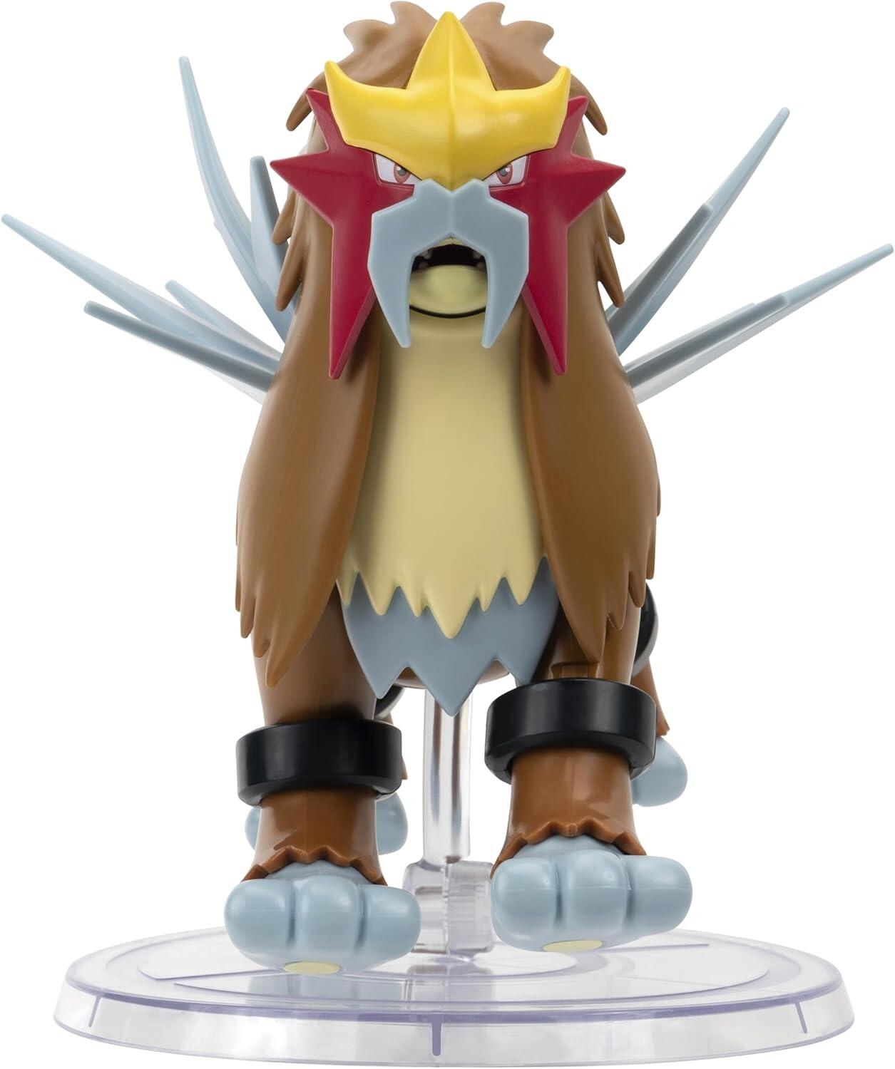 Pokémon Select Trainer Team Series 6 Inch Super Articulated Figure Wave 7 - Entei