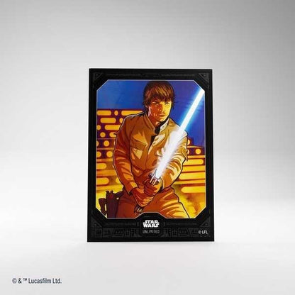 Gamegenic Star Wars: Unlimited Trading Card Game Art Sleeves - Luke Skywalker