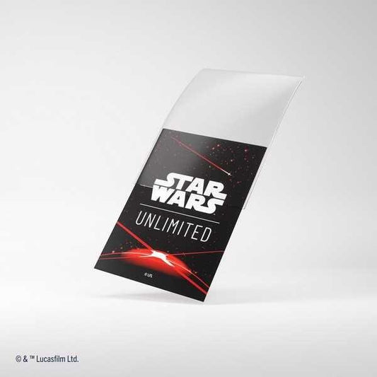 Gamegenic Star Wars: Unlimited Trading Card Game Double Sleeving Art Sleeves - Space Red