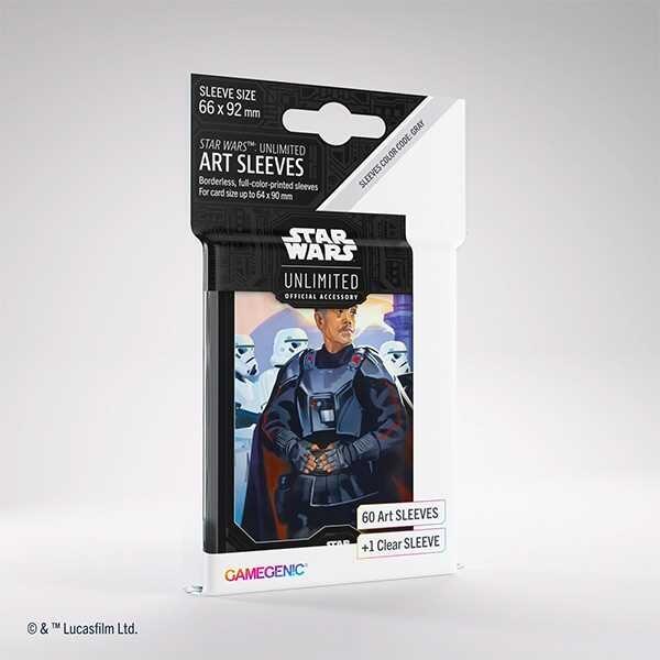 Gamegenic Star Wars: Unlimited Trading Card Game Art Sleeves - Moff Gideon