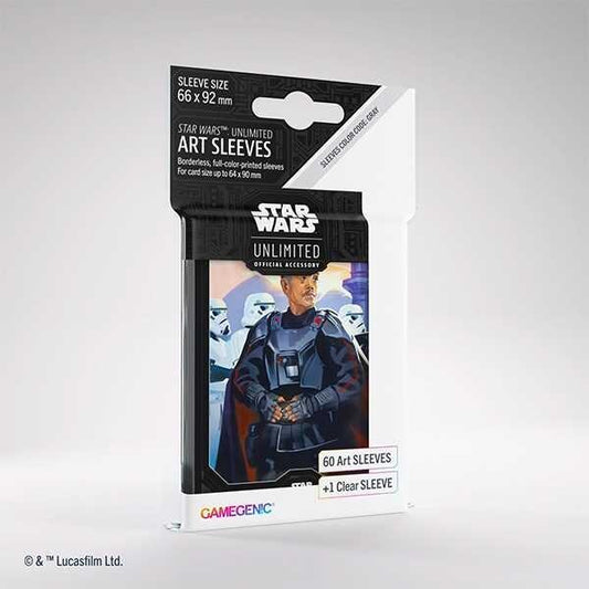 Gamegenic Star Wars: Unlimited Trading Card Game Art Sleeves - Moff Gideon