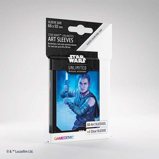 Gamegenic Star Wars: Unlimited Trading Card Game Art Sleeves - Rey