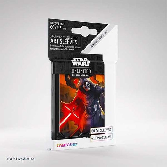 Gamegenic Star Wars: Unlimited Trading Card Game Art Sleeves - Kylo Ren