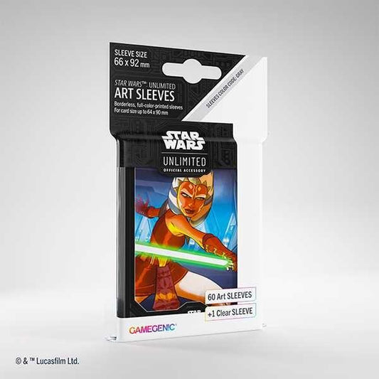 Gamegenic Star Wars: Unlimited Trading Card Game Art Sleeves - Ahsoka Tano