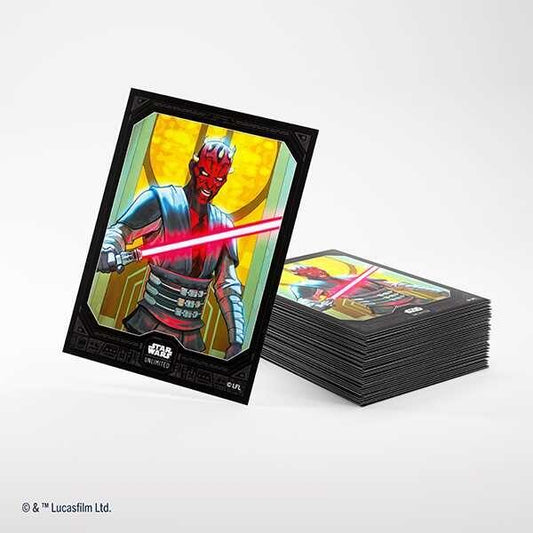 Gamegenic Star Wars: Unlimited Trading Card Game Art Sleeves - Darth Maul