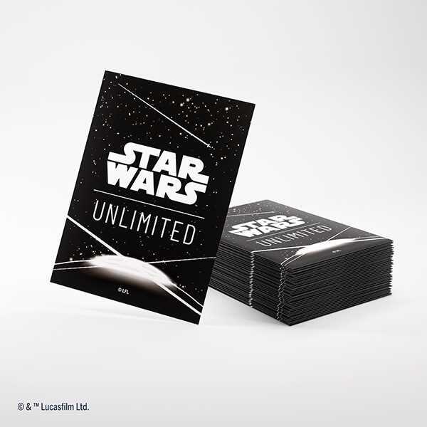 Gamegenic Star Wars: Unlimited Trading Card Game Art Sleeves - Card Back White