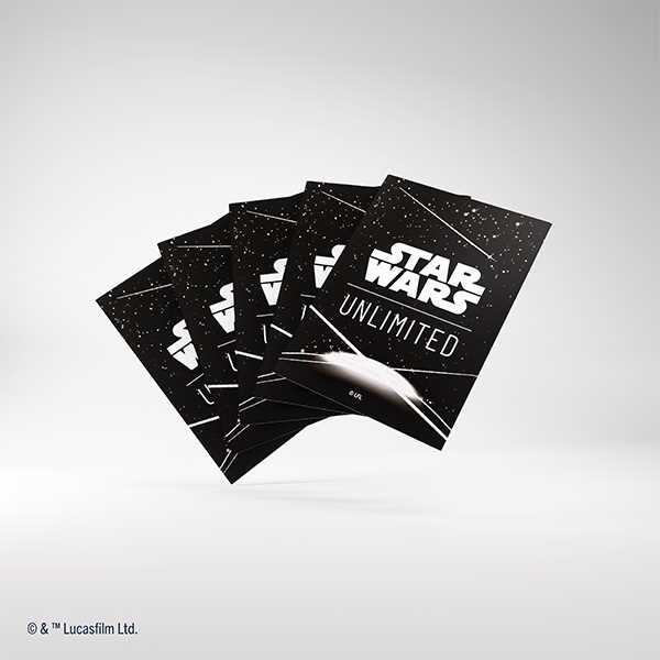 Gamegenic Star Wars: Unlimited Trading Card Game Art Sleeves - Card Back White