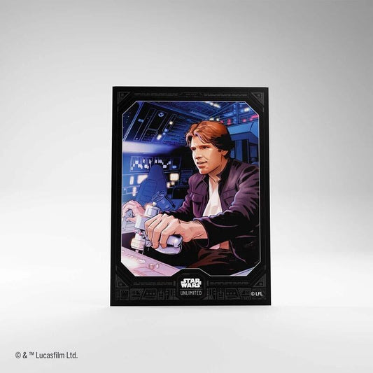 Gamegenic Star Wars: Unlimited Trading Card Game Art Sleeves - Han Solo