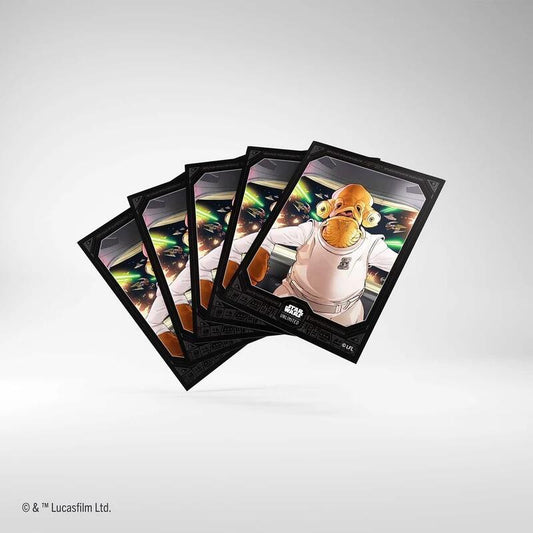 Gamegenic Star Wars: Unlimited Trading Card Game Art Sleeves - Admiral Ackbar