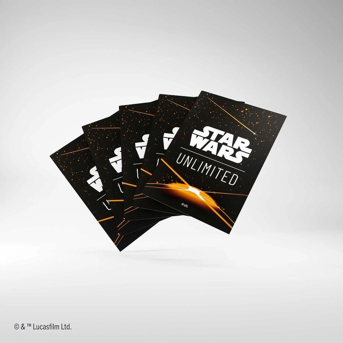 Gamegenic Star Wars: Unlimited Trading Card Game Art Sleeves - Orange