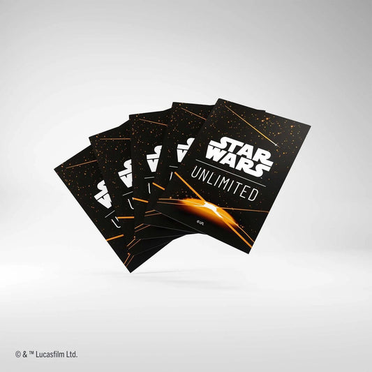 Gamegenic Star Wars: Unlimited Trading Card Game Art Sleeves - Orange