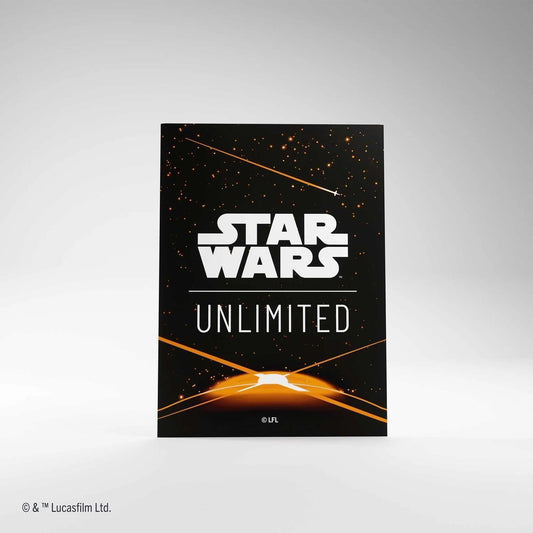 Gamegenic Star Wars: Unlimited Trading Card Game Art Sleeves - Orange