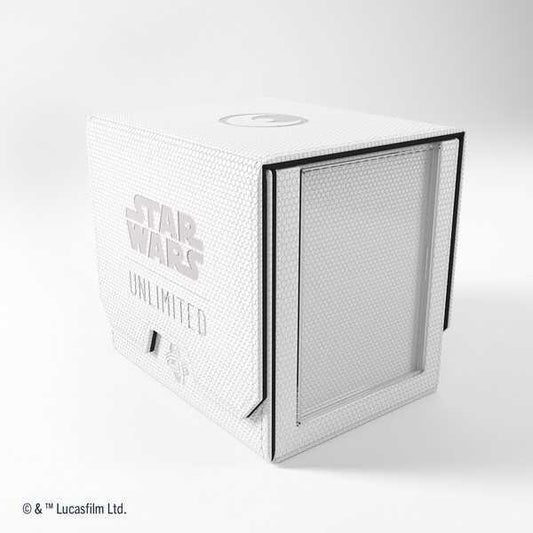 Gamegenic Star Wars: Unlimited Trading Card Game Deck Pod - White/Black