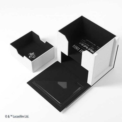 Gamegenic Star Wars: Unlimited Trading Card Game Deck Pod - White/Black