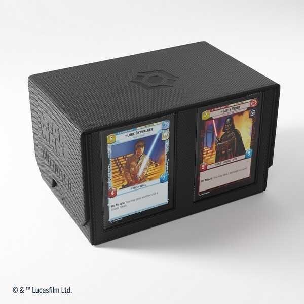 Gamegenic Star Wars: Unlimited Trading Card Game Double Deck Pod - Black