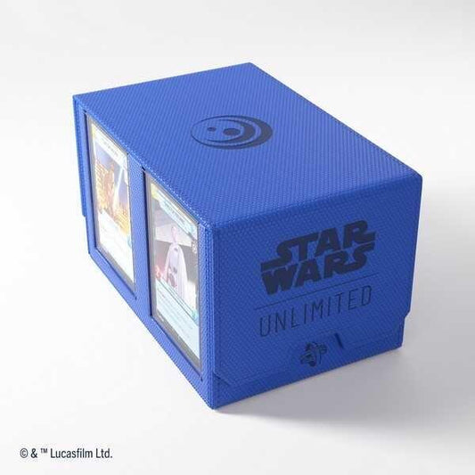 Gamegenic Star Wars: Unlimited Trading Card Game Double Deck Pod - Blue