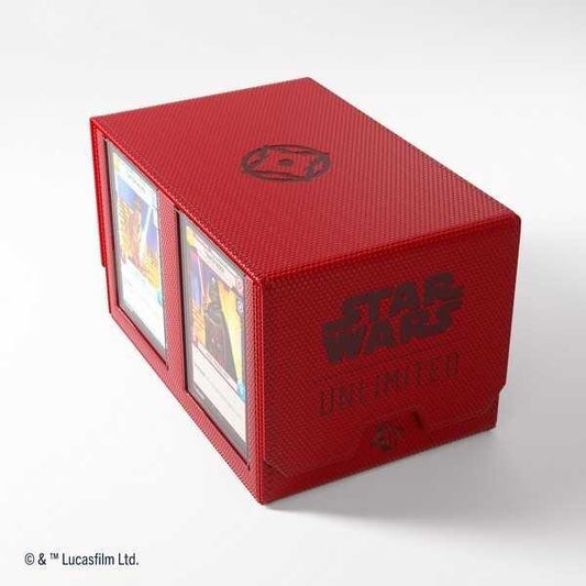 Gamegenic Star Wars: Unlimited Trading Card Game Double Deck Pod - Red