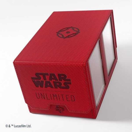 Gamegenic Star Wars: Unlimited Trading Card Game Double Deck Pod - Red