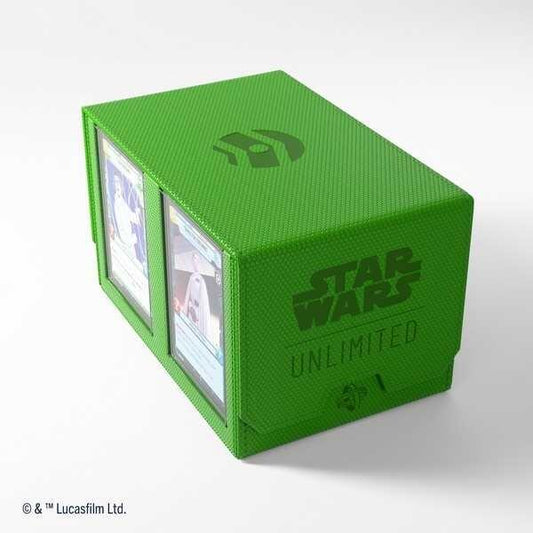 Gamegenic Star Wars: Unlimited Trading Card Game Double Deck Pod - Green