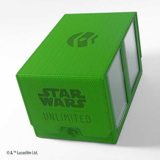 Gamegenic Star Wars: Unlimited Trading Card Game Double Deck Pod - Green