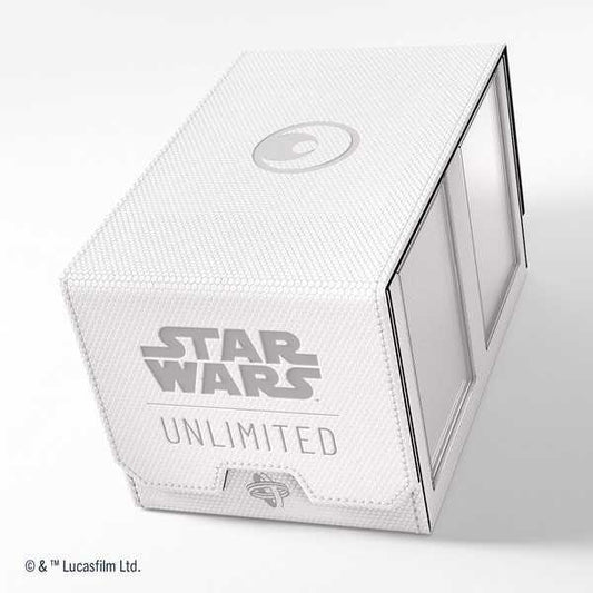 Gamegenic Star Wars: Unlimited Trading Card Game Double Deck Pod - White/Black