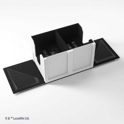 Gamegenic Star Wars: Unlimited Trading Card Game Double Deck Pod - White/Black