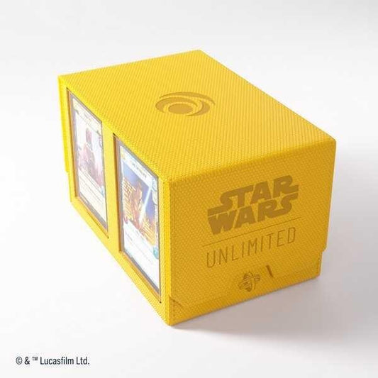 Gamegenic Star Wars: Unlimited Trading Card Game Double Deck Pod - Yellow
