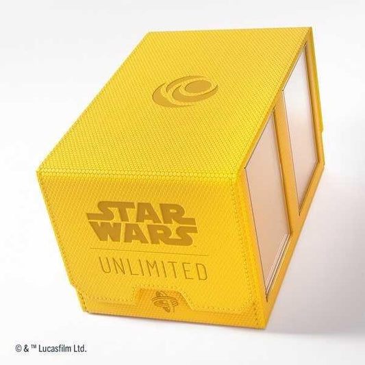 Gamegenic Star Wars: Unlimited Trading Card Game Double Deck Pod - Yellow