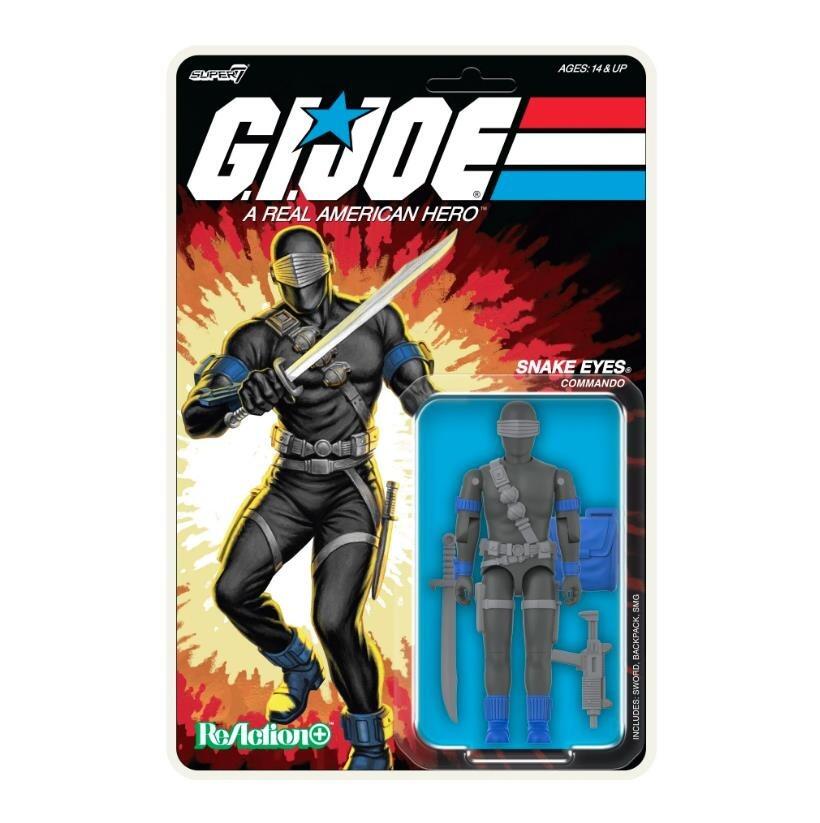 G.I. Joe ReAction+ O-Ring Action Figure Wave 1 - Snake Eyes