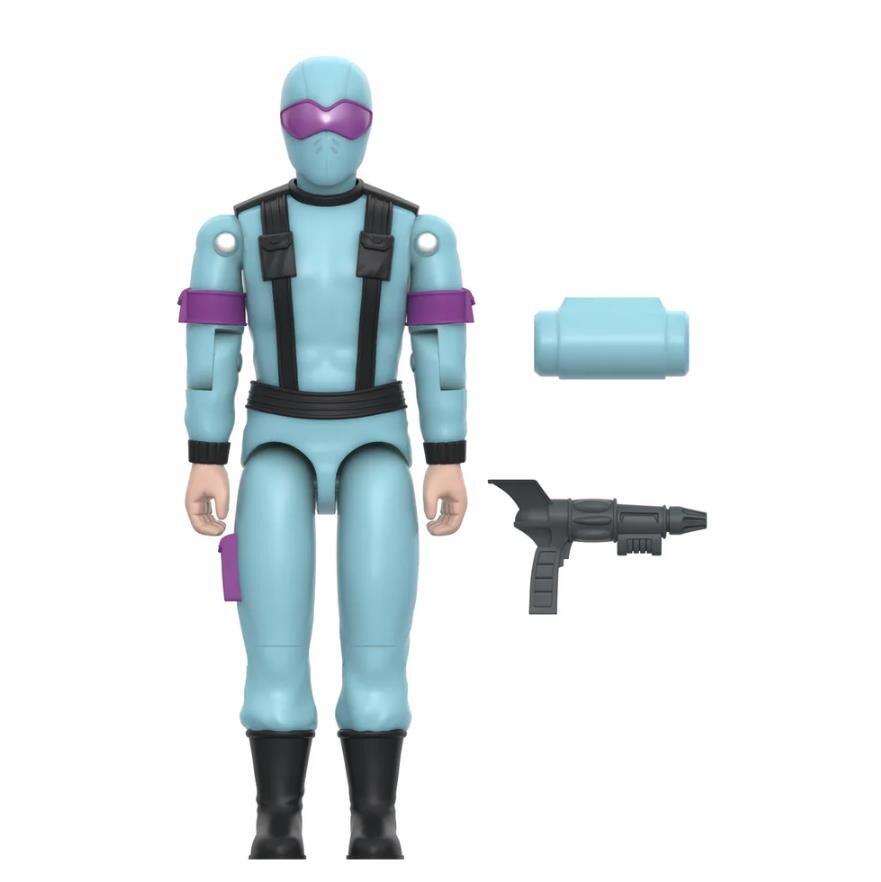 G.I. Joe ReAction+ Action figure Wave 6 - Snake Eyes (Crystal Poison) (GITD Red)