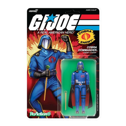 G.I. Joe ReAction+ Action figure Wave 6 - Cobra Commander (Black Cape) (Movie)