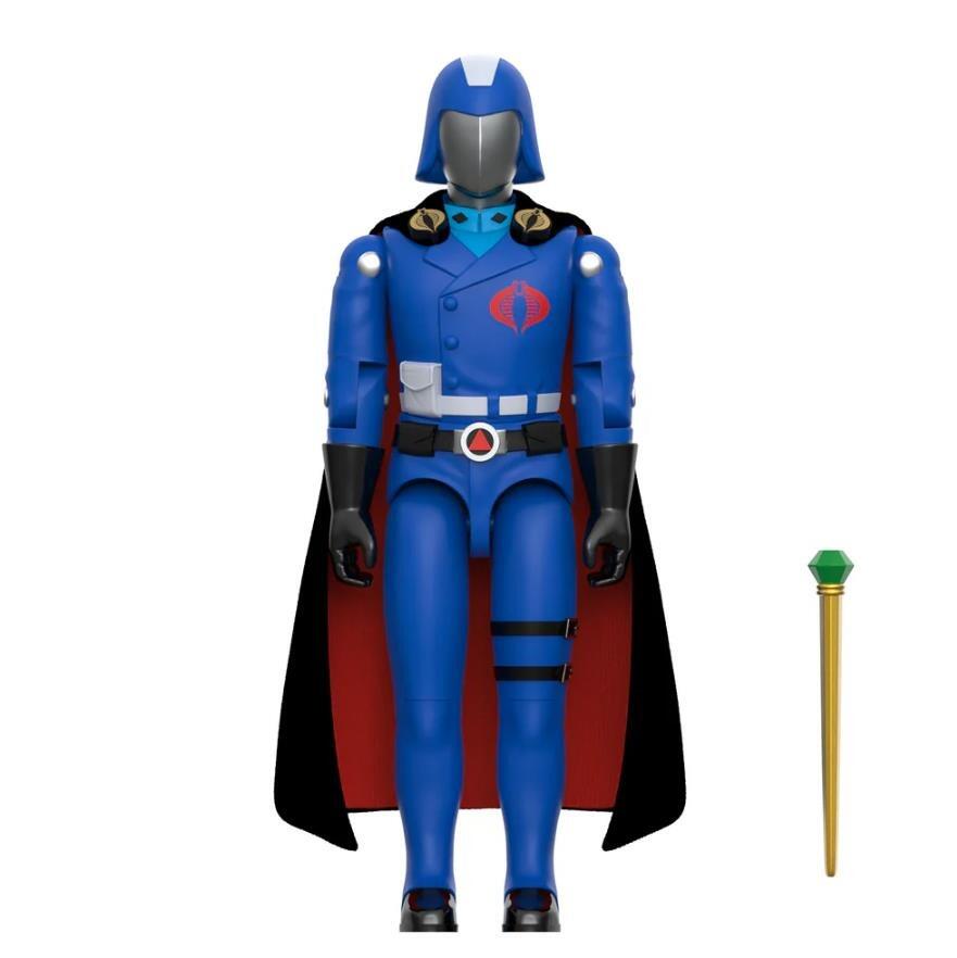 G.I. Joe ReAction+ Action figure Wave 6 - Cobra Commander (Black Cape) (Movie)