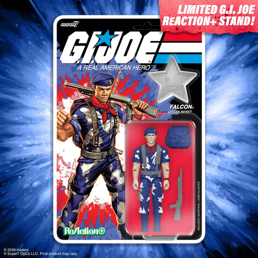 *PRE-ORDER  G.I. Joe ReAction+ Action figure Wave 08- LT. Falcon (America's 250th Anniversary)