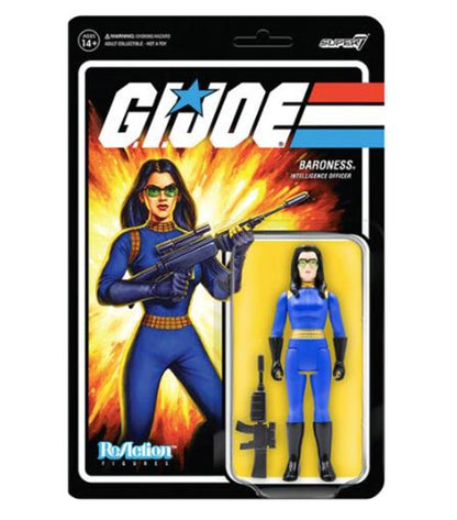 G.I. JOE REACTION ACTION FIGURE WAVE 1 - Baroness