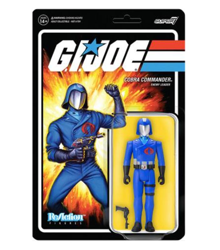 G.I. JOE REACTION ACTION FIGURE WAVE 1 - COBRA Commander