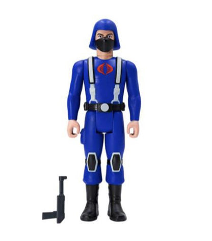 G.I. JOE REACTION ACTION FIGURE WAVE 1 - COBRA TROOPER Y-BACK (PINK)