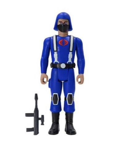 G.I. JOE REACTION ACTION FIGURE WAVE 1 - COBRA TROOPER Y-BACK (TAN)