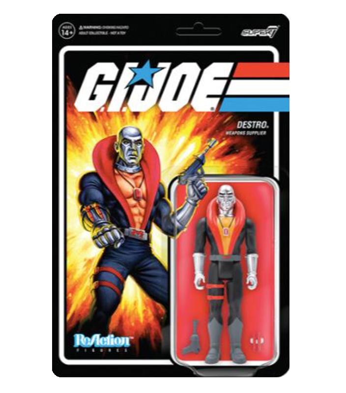 G.I. JOE REACTION ACTION FIGURE WAVE 1 - DESTRO