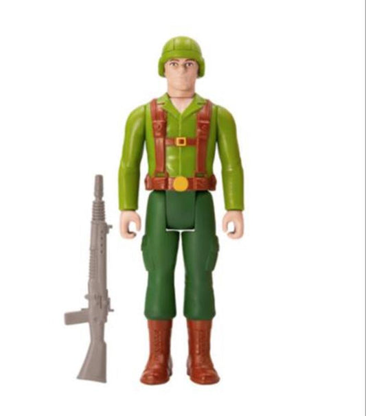 G.I. JOE REACTION ACTION FIGURE WAVE 1 - G.I. Trooper Greenshirt (Pink)