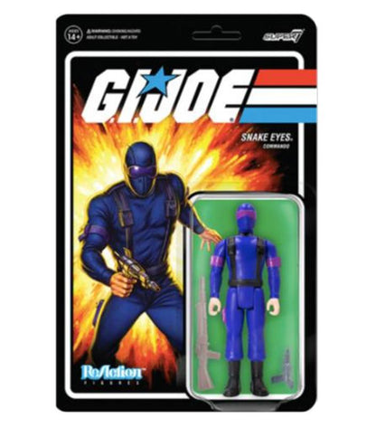 G.I. JOE REACTION ACTION FIGURE WAVE 1 - SNAKE EYES