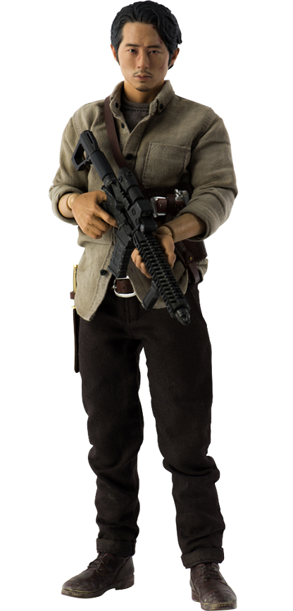 Walking Dead Threezero 12 Inch Action Figure - Glenn Rhee