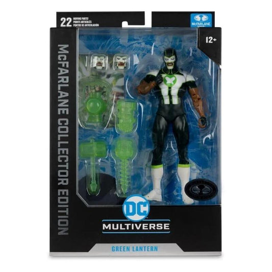 DC McFarlane Collector Edition 7 Inch Action Figure - #26 Green Lantern (Platinum Version)