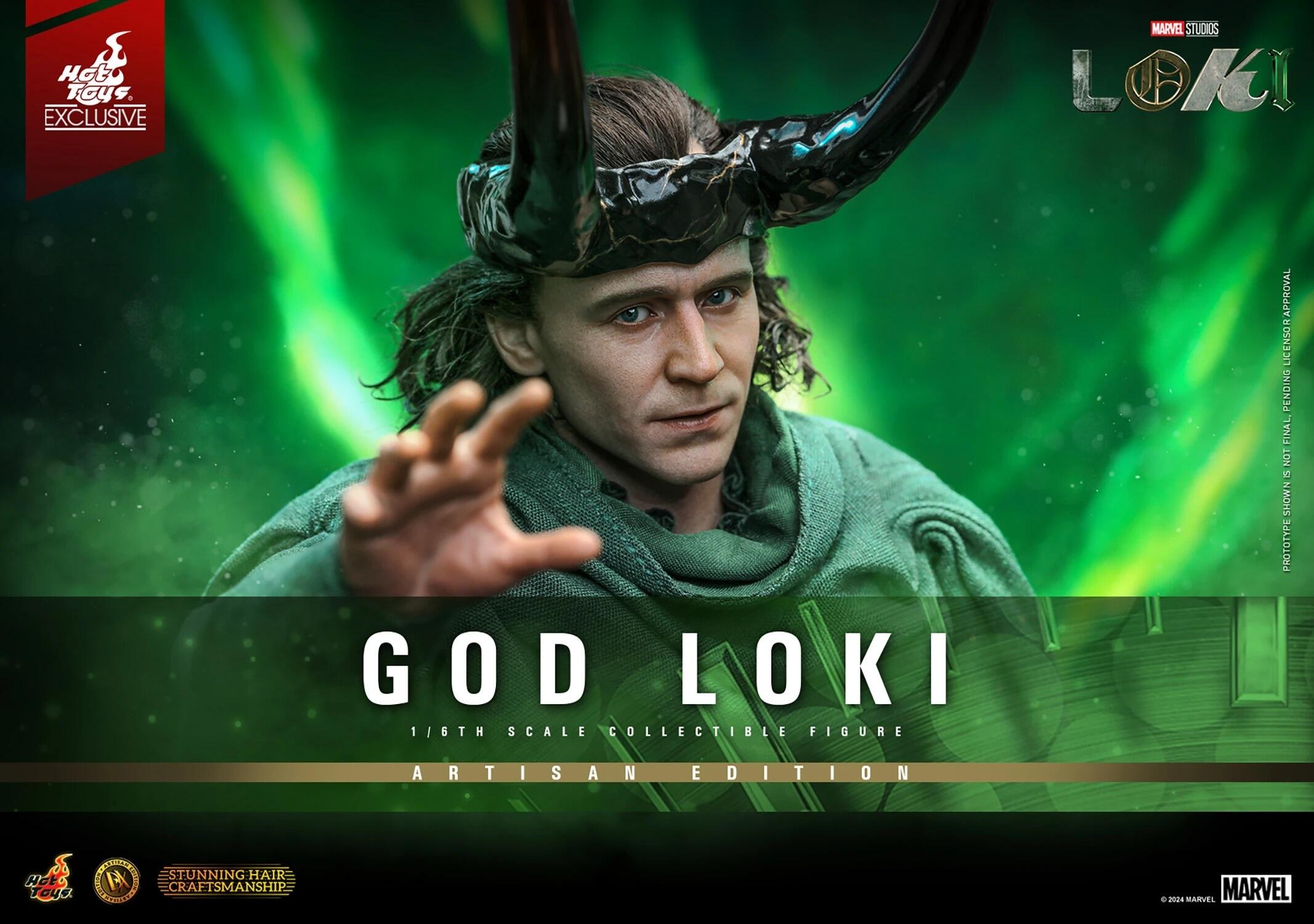 God Loki (Artisan Edition) - Loki Hot Toys Exclusive Collectibles