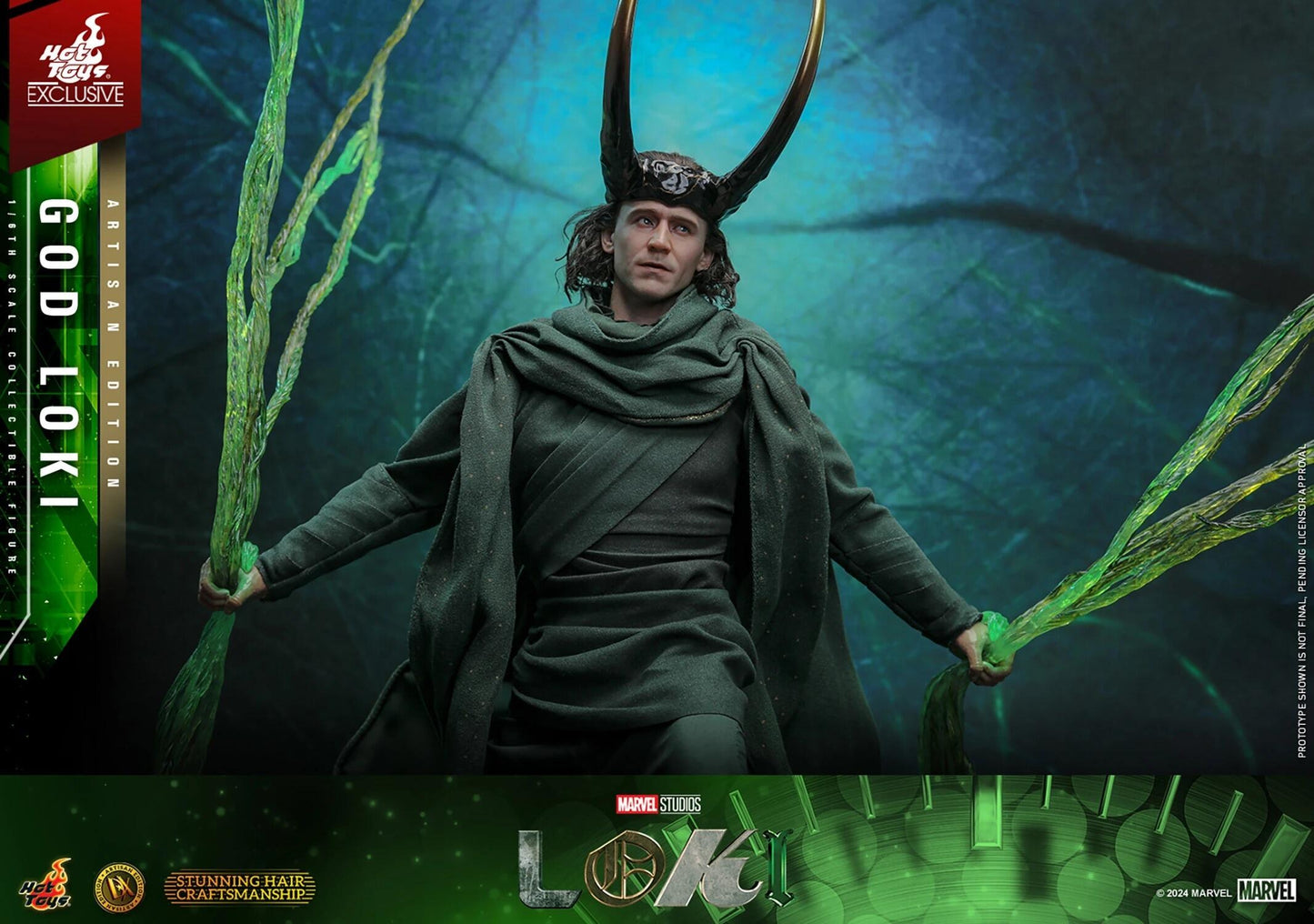 God Loki (Artisan Edition) - Loki Hot Toys Exclusive Collectibles 1/6 Scale Action Figure